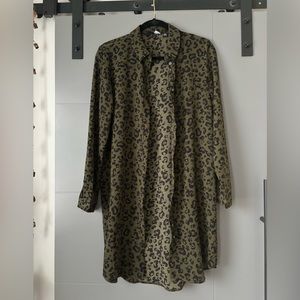 Vero Moda Animal Print Dress/Tunic/Cover